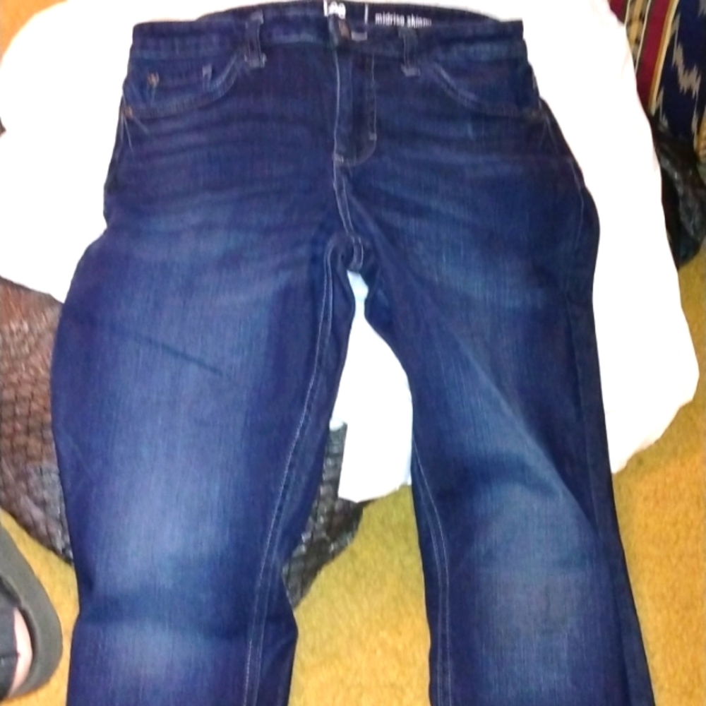Lee mid rise skinny jeans size 12